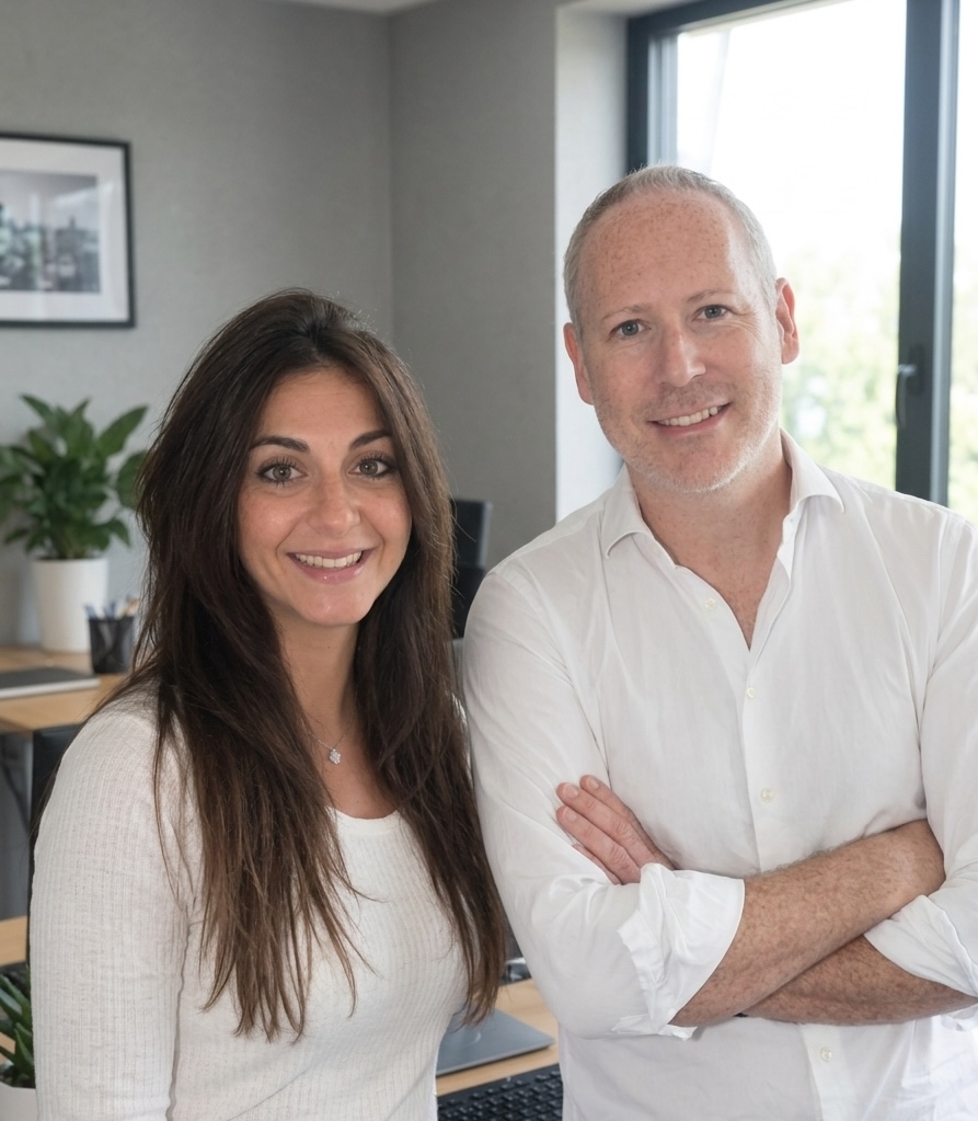 Sarah Goldberg et Laurent Chappé, fondateurs de LS CARE